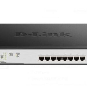 D-Link 8 Port PoE Gigabit Smart Managed Switch