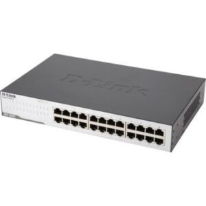 D-Link DGS-1024C 24-Port Unmanaged Desktop Switch, 10-100-1000 Mbps Gigabit , DGS-1024C