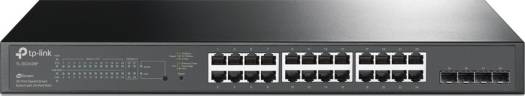 TP-Link JetStream 28-Port Gigabit Smart Switch with 24-Port PoE+TL-SG2428P 2