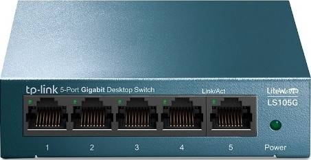 TP-Link Lite Wave 5-Port Gigabit Desktop Switch, LS105G